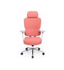 Takeo High Back Ergonomic Office Chair with 3D Adjustable Armrests Adjustable Headrest and Multi Tilt Lock Feature in Orange