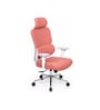 Takeo High Back Ergonomic Office Chair with 3D Adjustable Armrests Adjustable Headrest and Multi Tilt Lock Feature in Orange