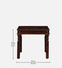 Takhat Sheesham Wood 4 Seater Dining Set In Honey Oak Finish