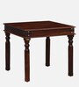 Takhat Sheesham Wood 4 Seater Dining Set In Honey Oak Finish