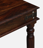 Takhat Sheesham Wood 6 Seater Dining Table In Provincial Teak Finish