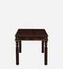 Takhat Sheesham Wood 6 Seater Dining Table In Provincial Teak Finish