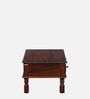 Takhat Sheesham Wood Coffee Table In Honey Oak Finish With Drawer