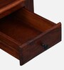 Takhat Sheesham Wood Coffee Table In Honey Oak Finish With Drawer