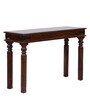 Takhat Sheesham Wood Console Table In Provincial Teak Finish