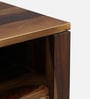 Taki Sheesham Wood Bedside Table in Provincial Teak Finish Taki Sheesham Wood Bedside Table in Provincial Teak Finish