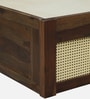 Taki Sheesham Wood King Size Bed in Provincial Teak Finish Taki Sheesham Wood King Size Bed in Provincial Teak Finish