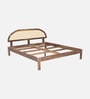 Taki Sheesham Wood King Size Bed In Provincial Teak Finish