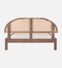 Taki Sheesham Wood Queen Size Bed In Provincial Teak Finish