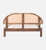 Taki Sheesham Wood Queen Size Bed In Provincial Teak Finish