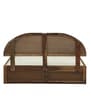 Taki Sheesham Wood Queen Size Bed in Provincial Teak Finish With Box Storage Taki Sheesham Wood Queen Size Bed in Provincial Teak Finish With Box Storage
