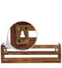 Sheesham Wood Floating Book Shelf in Provincial Teak Finish 