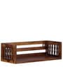Sheesham Wood Floating Book Shelf in Provincial Teak Finish 
