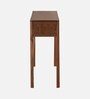 Taksha Solid Wood Console Table In Teak Finish