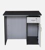 Talc Workstation In Wenge & White Finish With File Cabinate And Drawer
