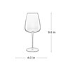 Luigi Bormioli  Transparent 300Ml Glass (Set Of 4) Wine Glasses