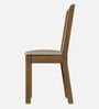 Talita 4 Seater Dining Set in Brown Finish