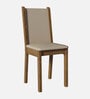 Talita 4 Seater Dining Set in Brown Finish