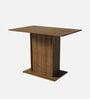 Talita 4 Seater Dining Set in Brown Finish
