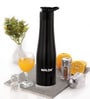 Tall Bell Single Wall 1 Ltr Black Stainless Steel Sipper