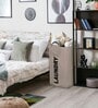 Beige Fabric  30L Laundry Hamper