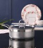 Antique Edge Stainless Steel Cooking Pot