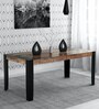 Talon Solid Wood 8 Seater Dining Table in Distress Finish
