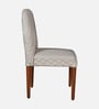 Tamarack Acacia Wood 4 Seater Dining Set In Natural Glazed Finish with Off White Leatherette Tamarack Acacia Wood 4 Seater Dining Set In Natural Glazed Finish with Off White Leatherette