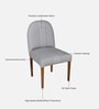 Tamarack Acacia Wood Dining Chair in Natural Glazed finish with Grey Leatherette(Set of 2) Tamarack Acacia Wood Dining Chair in Natural Glazed finish with Grey Leatherette(Set of 2)
