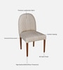 Tamarack Acacia Wood Dining Chair in Natural Glazed finish with Off white Leatherette(Set of 2) Tamarack Acacia Wood Dining Chair in Natural Glazed finish with Off white Leatherette(Set of 2)