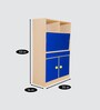 Piero Kids Study Table In Blue Colour