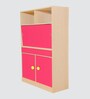 Piero Kids Study Table In Pink Colour