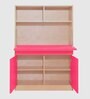 Piero Kids Study Table In Pink Colour