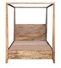 Tanera Poster Bed In Teak Finish