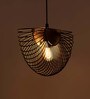 Damien Tango Black Iron Hanging Light