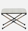 Tansu Metal Seating Stool In Black Colour