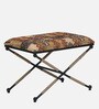 Tansu Metal Seating Stool In Black Colour