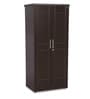 Tanti 2 Door Wardrobe in Dark Brown Colour