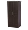 Tanti 2 Door Wardrobe in Dark Brown Colour