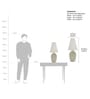 Taoza Sage Green Table Lamp Taoza Sage Green Table Lamp