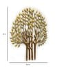 Clove Iron Decorative Tree Wall Art In Gold