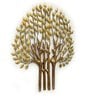 Clove Iron Decorative Tree Wall Art In Gold