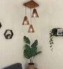 Taper Brown Solid Wood Cluster Hanging Lights
