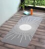 Grey Tapestry Sun Micro Yoga Mat