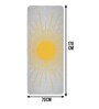 Yellow Tapestry Sun Micro Yoga Mat