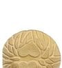 Tapi Gold Stoneware Dinner Plate