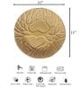 Tapi Gold Stoneware Dinner Plate