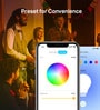 Tapo 8.7 Wt Colour Changeable (B22 Holder) Wifi Enabled Smart Bulb (Compatible with Alexa- Echo & Echo Dot & Google Home)
