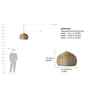 Tappa Spherical Hanging Lamp