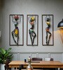 Tara Dancing Lady Metal Wall Art Set Of 3